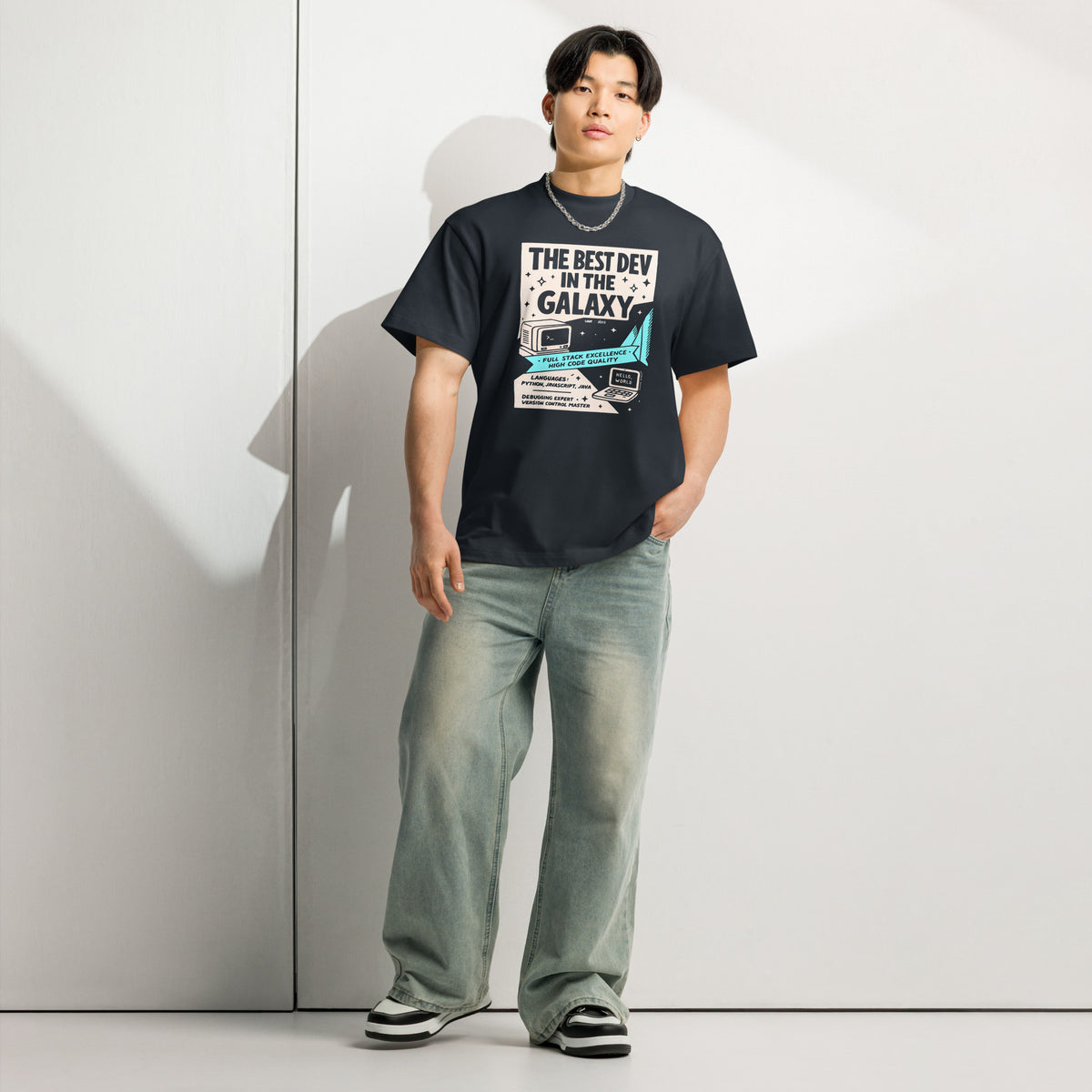The Best Dev in the Galaxy - Men’s box tee