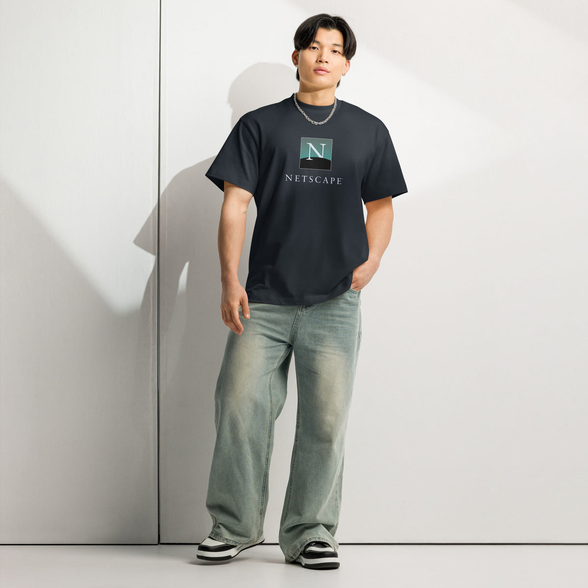 Netscape Navigator Classic Logo - Men’s box tee