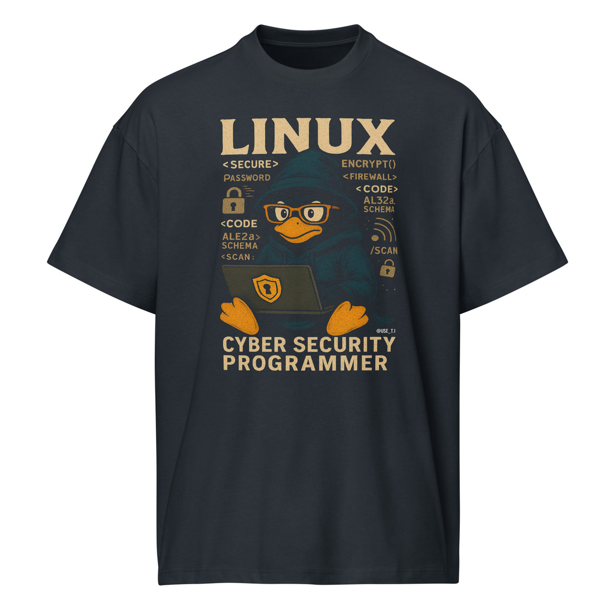 Linux Cyber Security Programmer - Men’s box tee