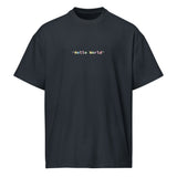 Hello World – Color Edition - Men’s box tee