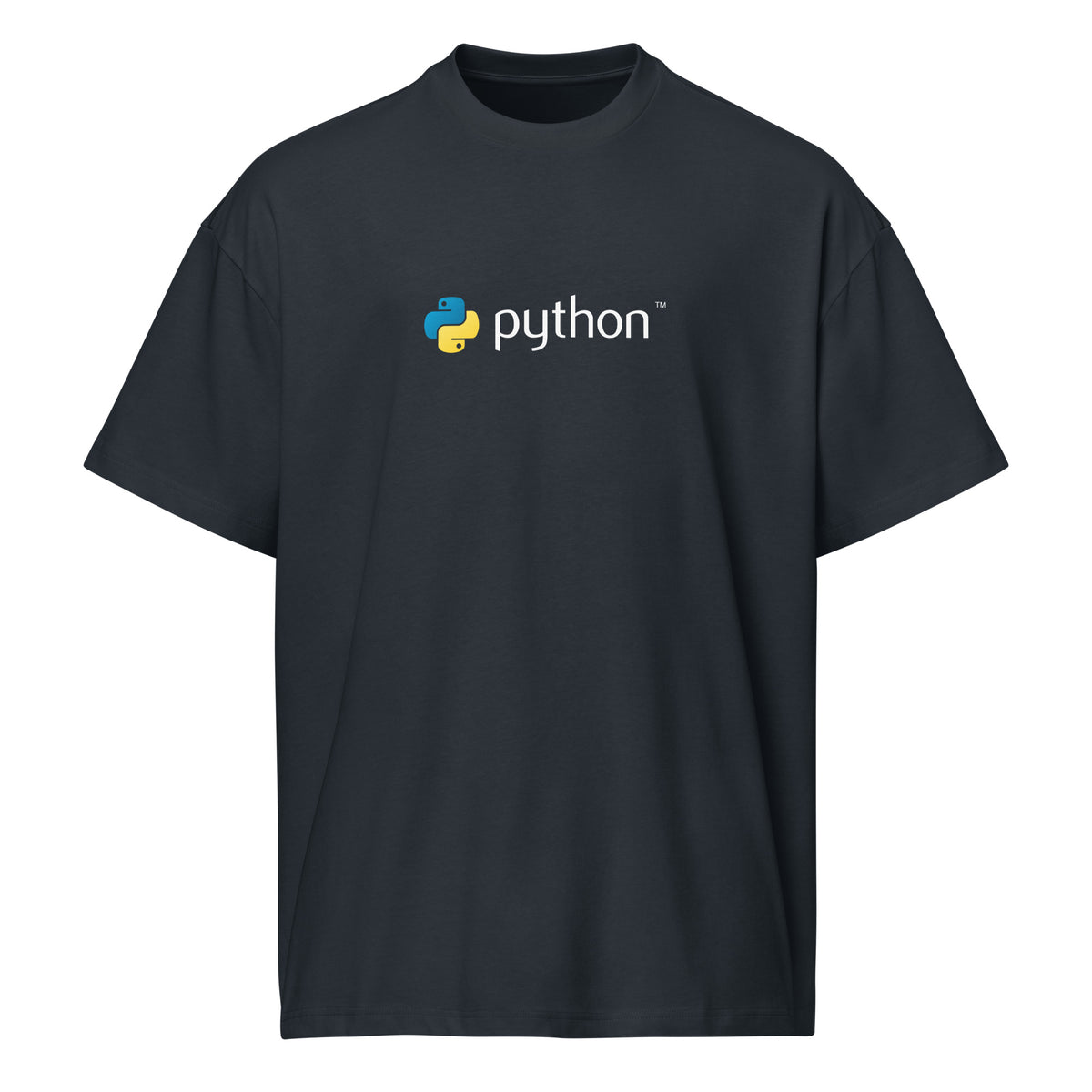 Python Logo - Code with Elegance - Men’s box tee
