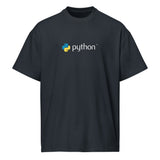 Python Logo - Code with Elegance - Men’s box tee