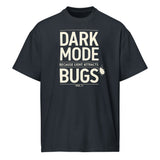 Dark Mode - Because Light Attracts Bugs - Men’s box tee