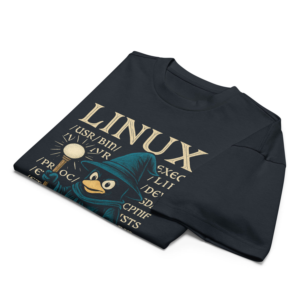 Linux Wizard - /bin/bash Edition - Men’s box tee