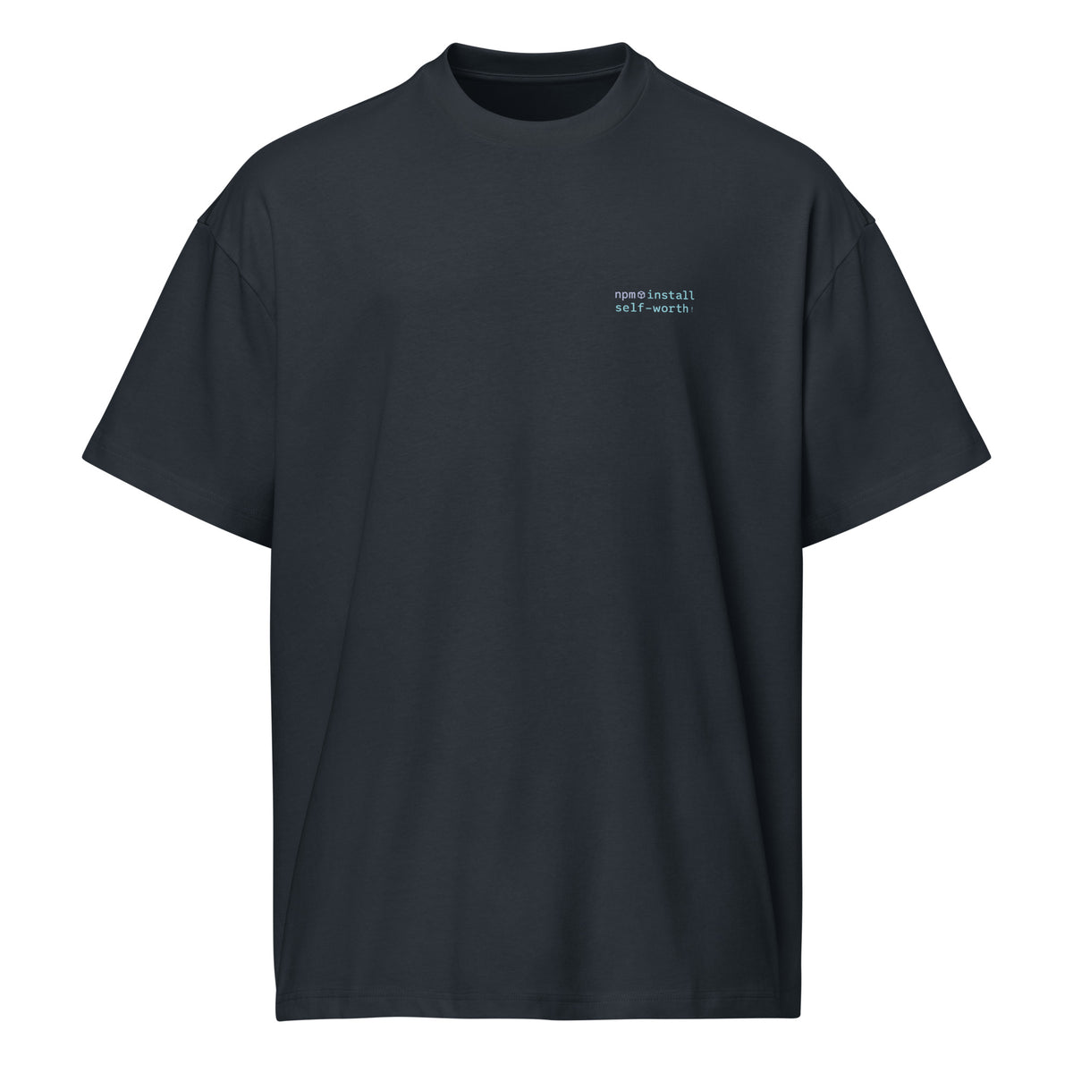 npm install self-worth - Men’s box tee