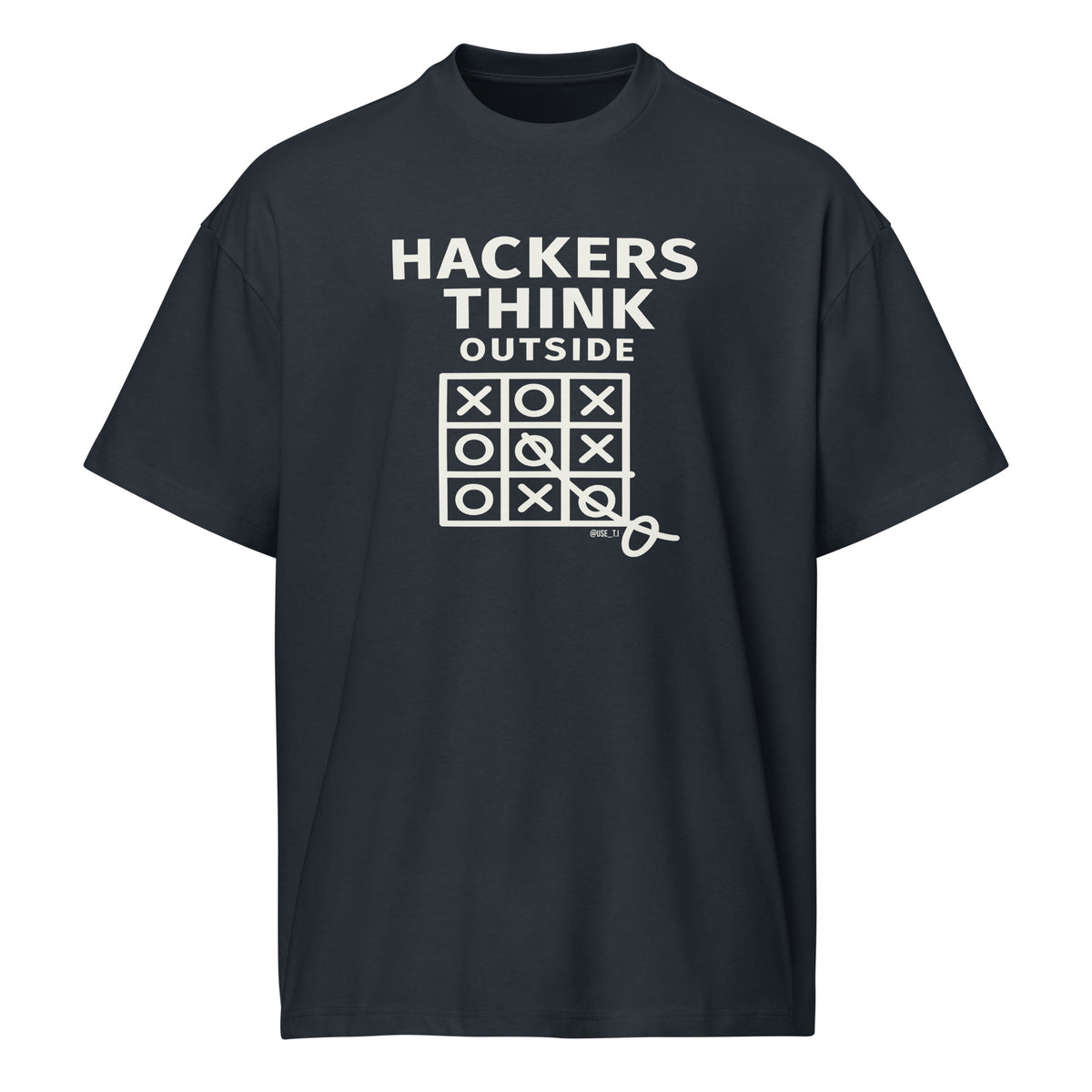 Hacker Think Outside - Men’s box tee