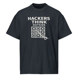 Hacker Think Outside - Men’s box tee