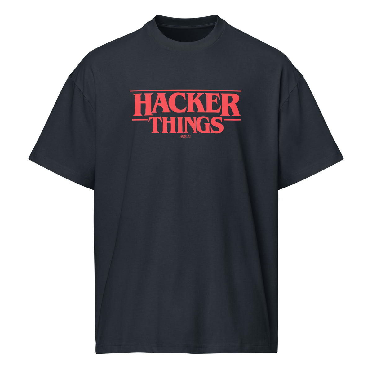 Hacker Things - Men’s box tee
