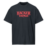 Hacker Things - Men’s box tee