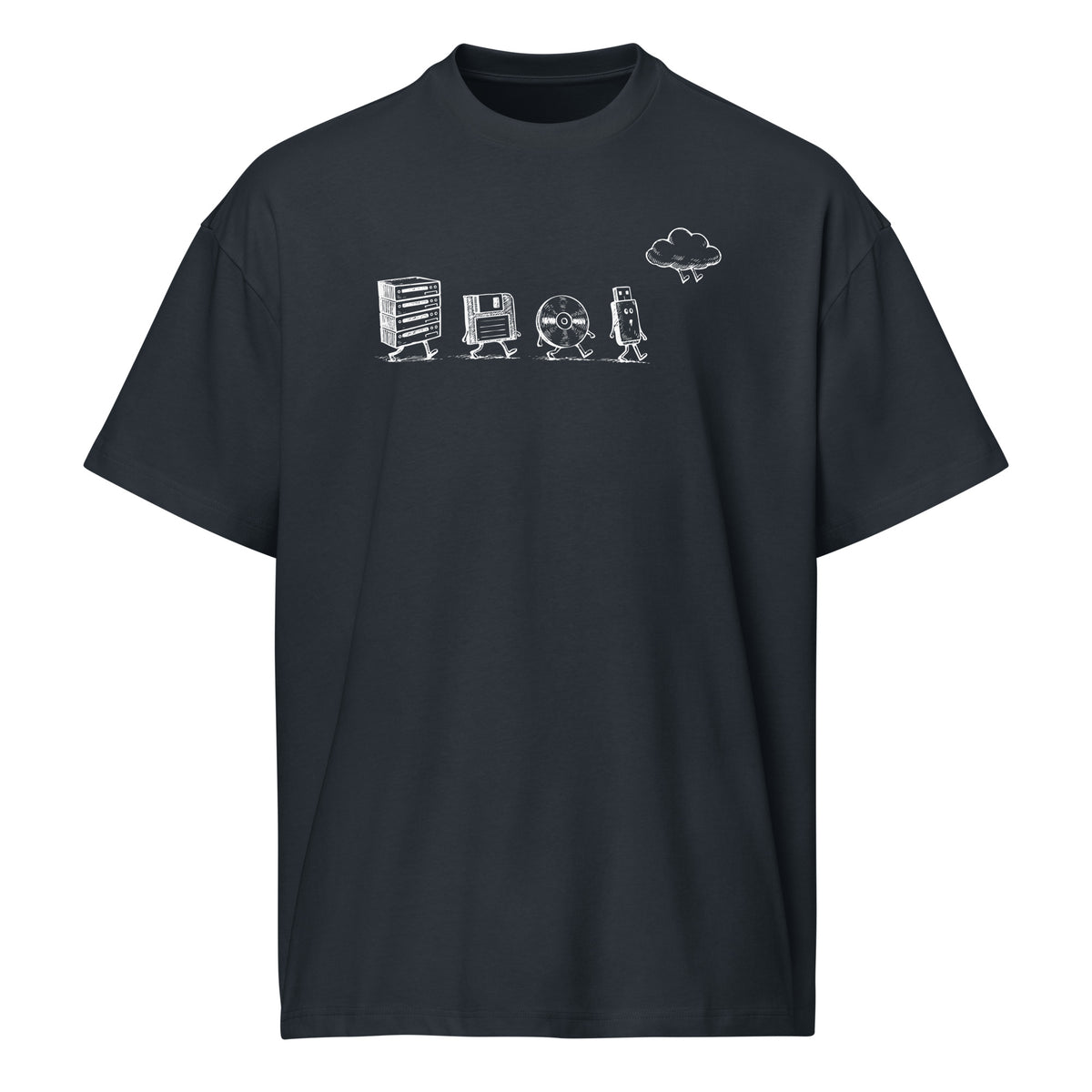 The Evolution of Storage - Men’s box tee