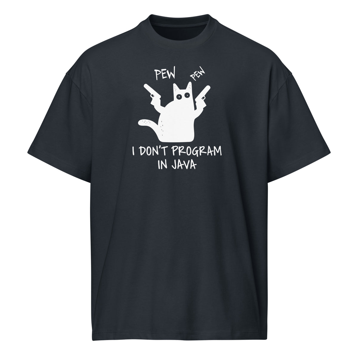 I Don’t Program in Java - Men’s box tee