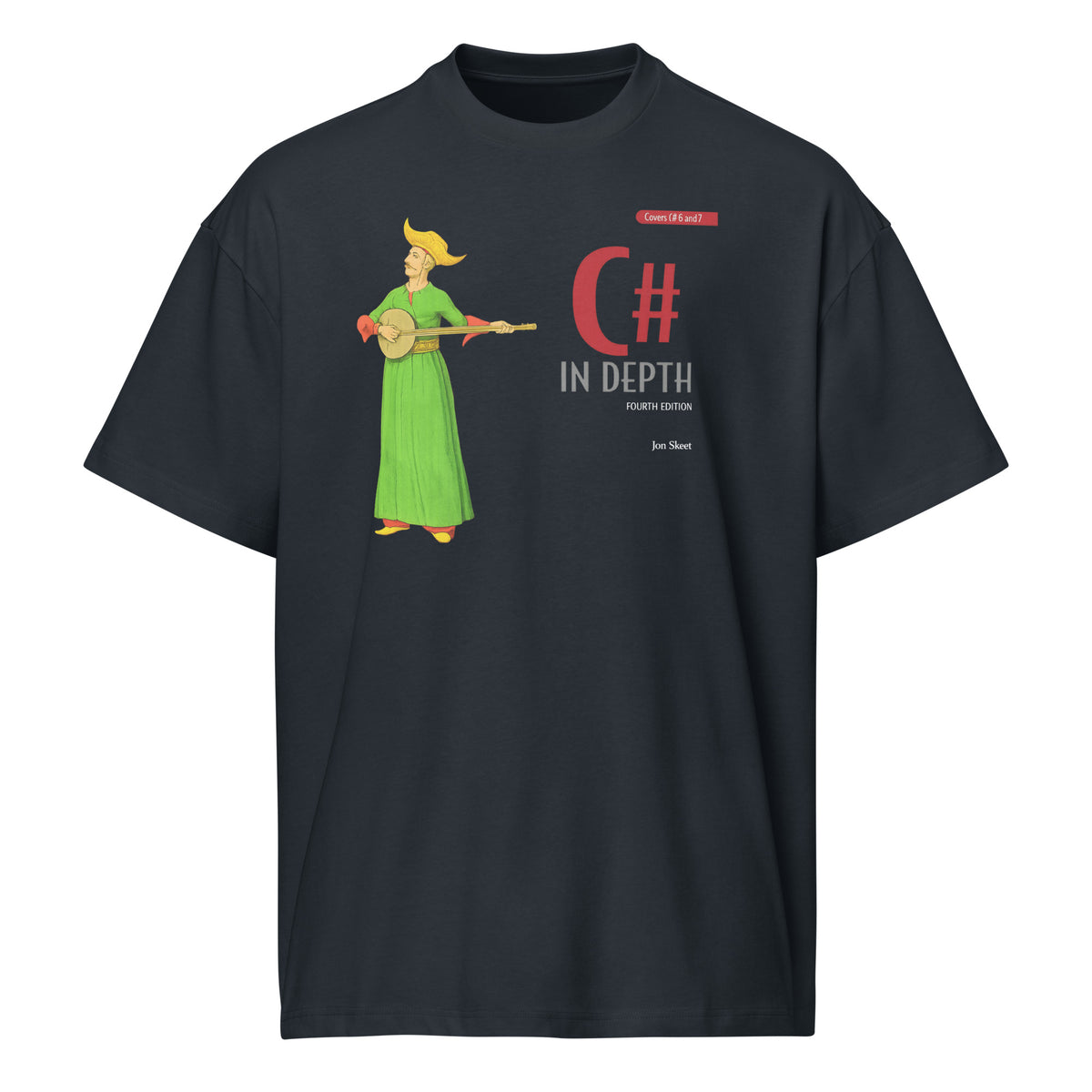C# In Depth - Men’s box tee