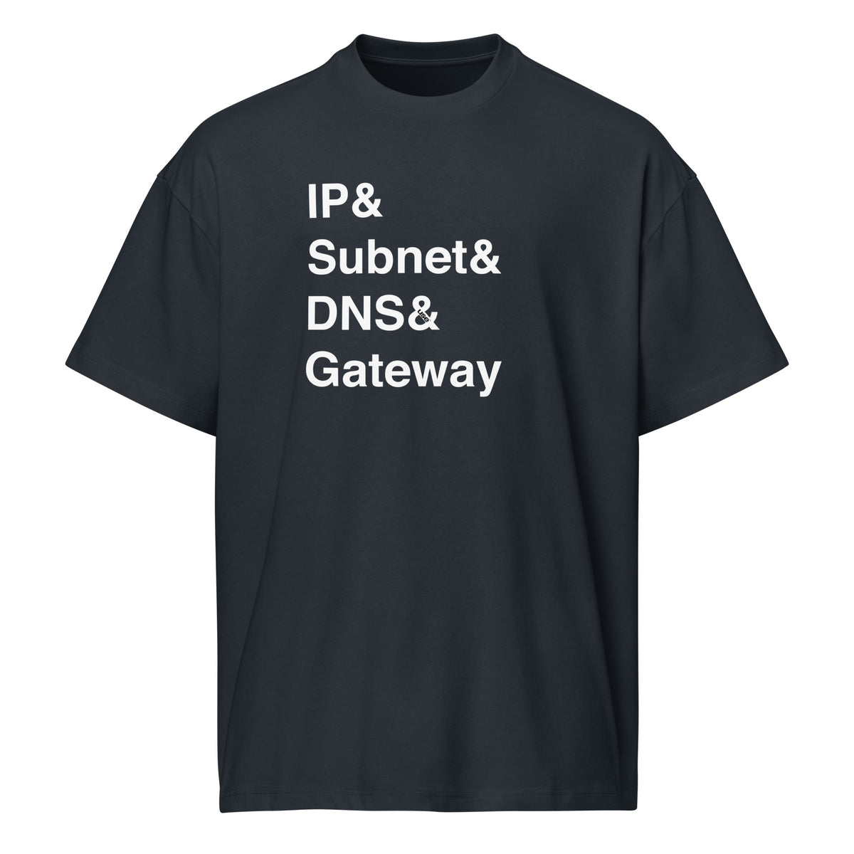 IP, Subnet, DNS & Gateway - Men’s box tee