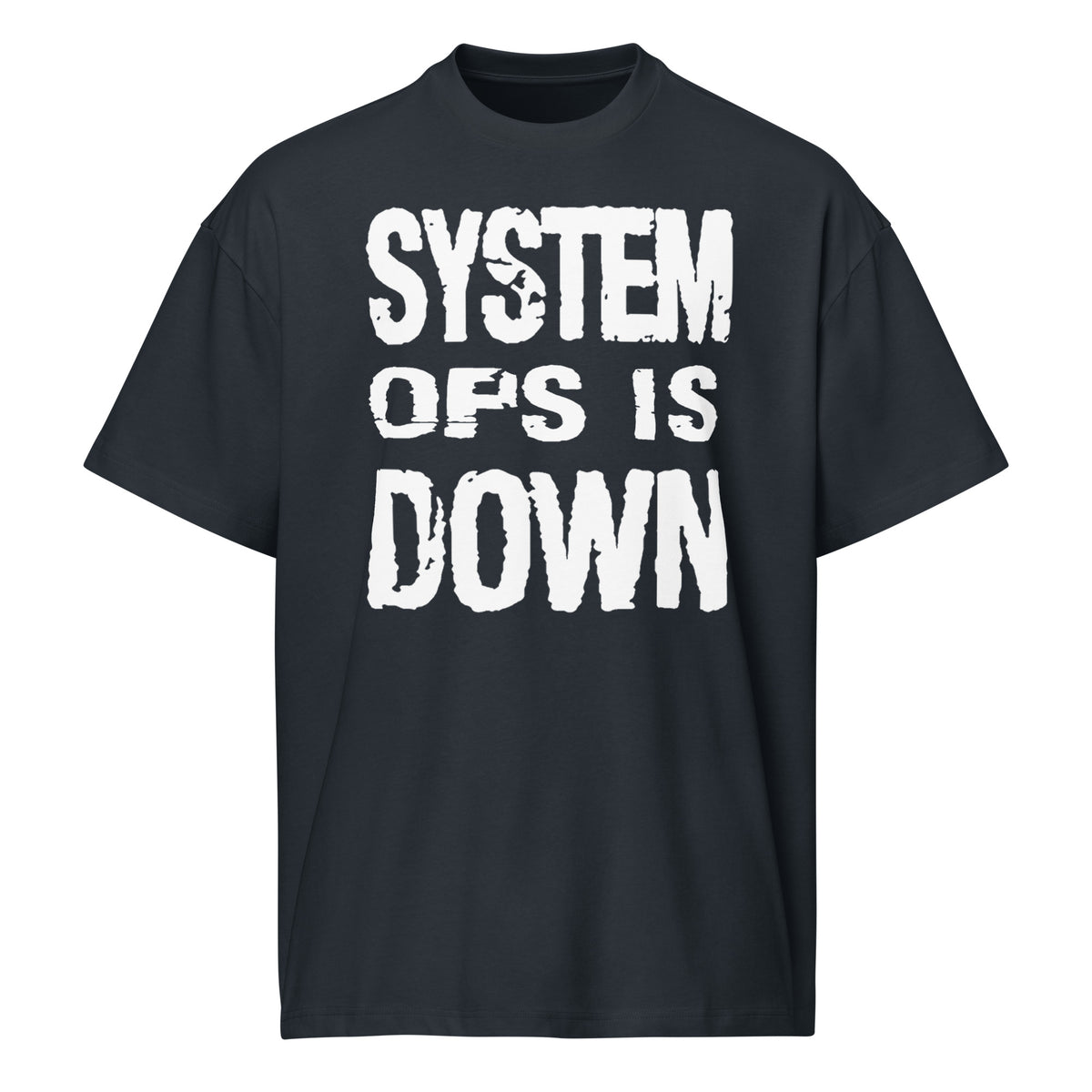 System Ops is Down - Men’s box tee