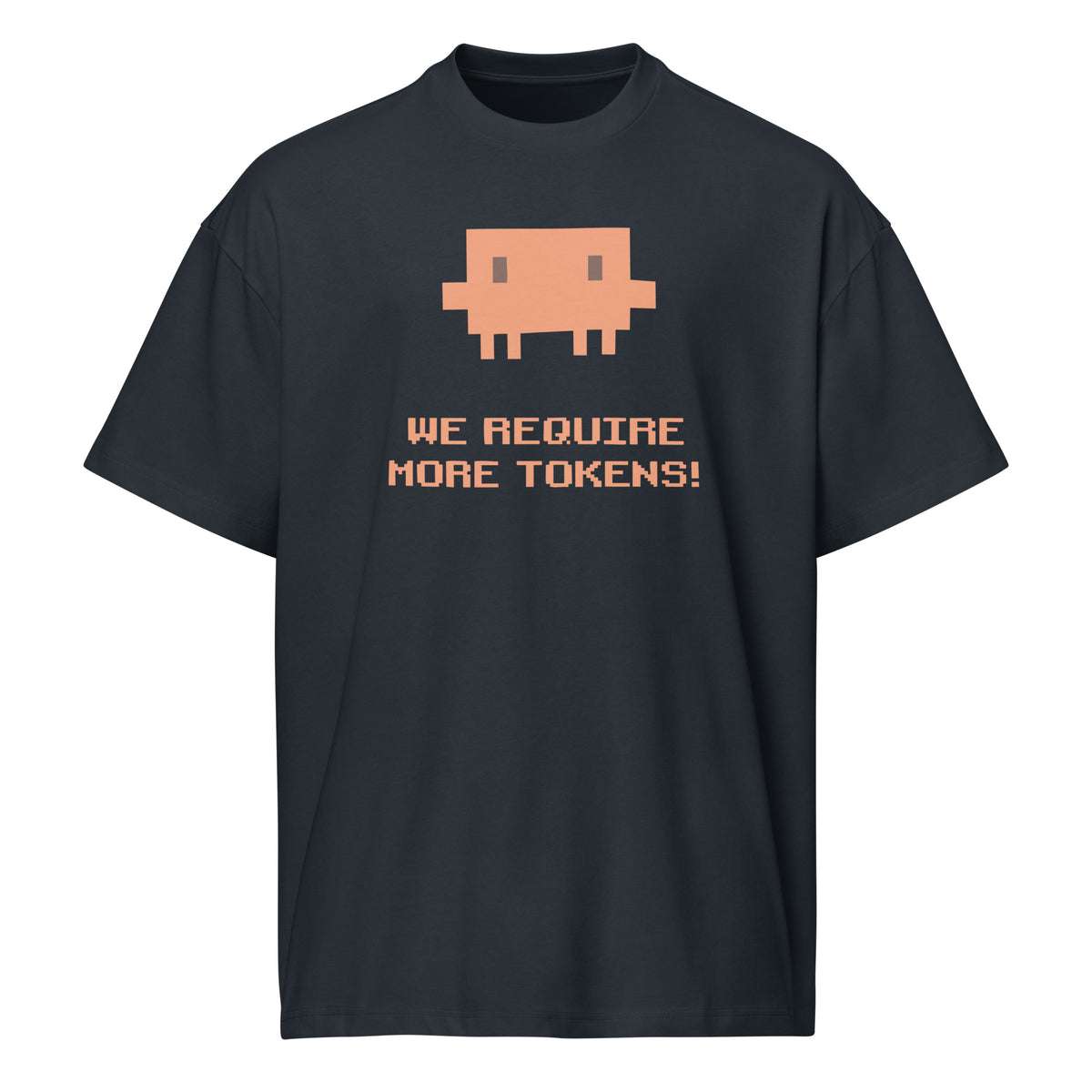 We Require More Tokens  - Men’s box tee