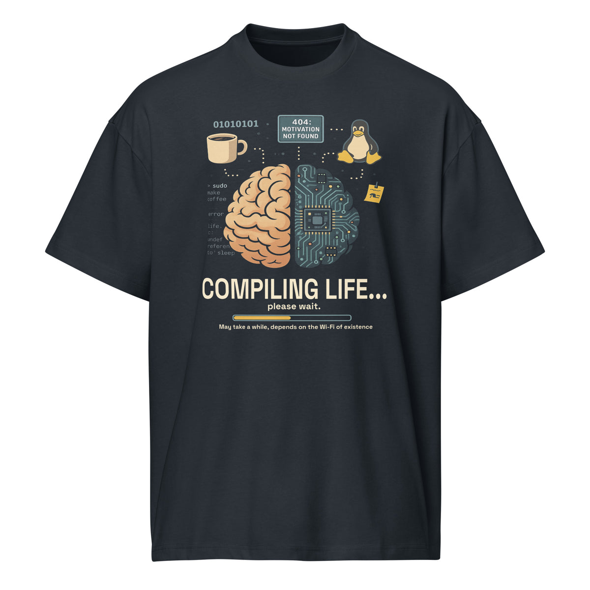 Compiling Life - Men’s box tee
