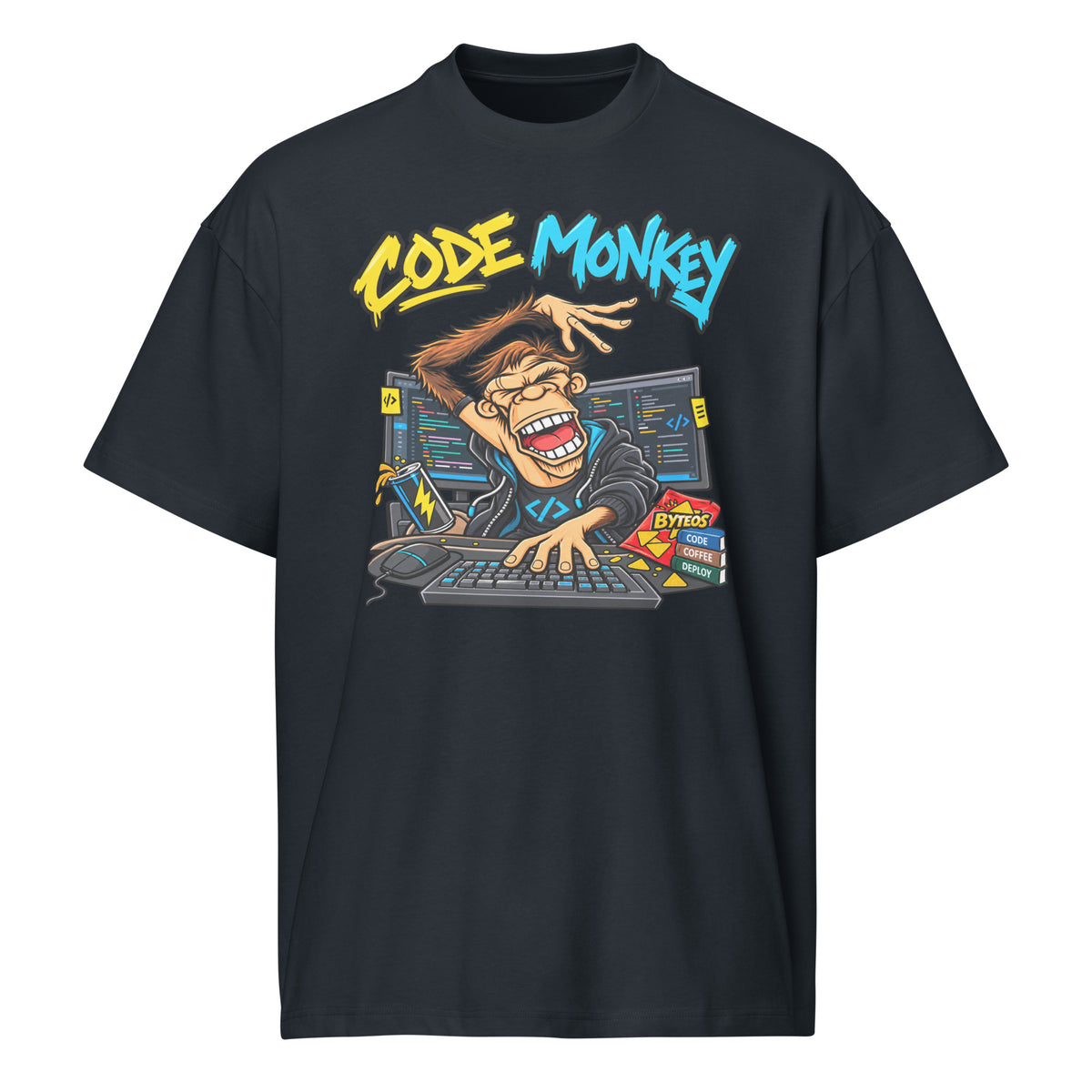 Code Monkey - Men’s box tee