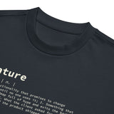 Feature Definition - Men’s box tee
