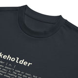 Stakeholder Definition - Men’s box tee