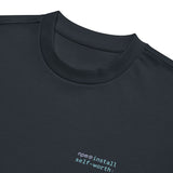 npm install self-worth - Men’s box tee