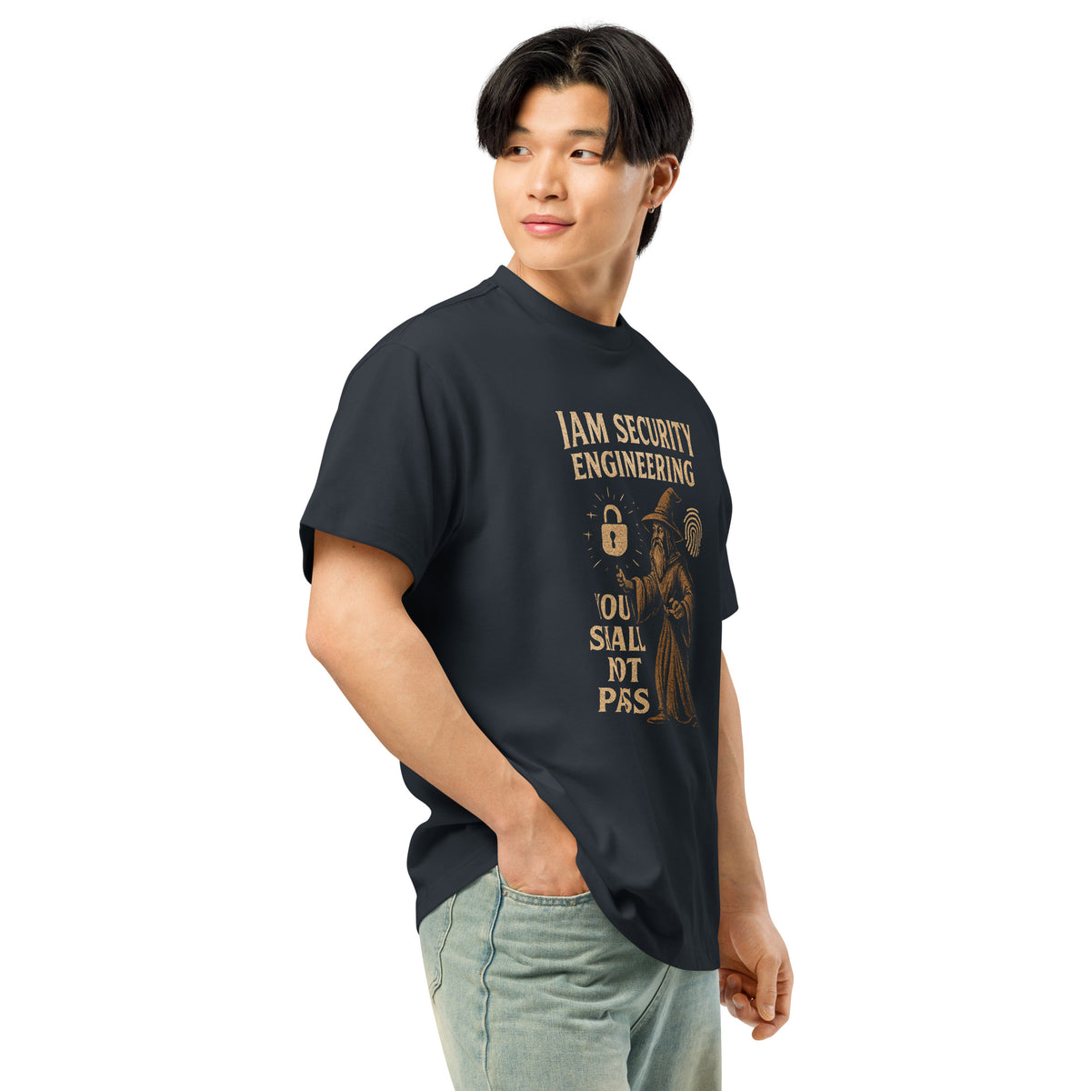 IAM Security Engineering - You Shall Not Pass - Men’s box tee