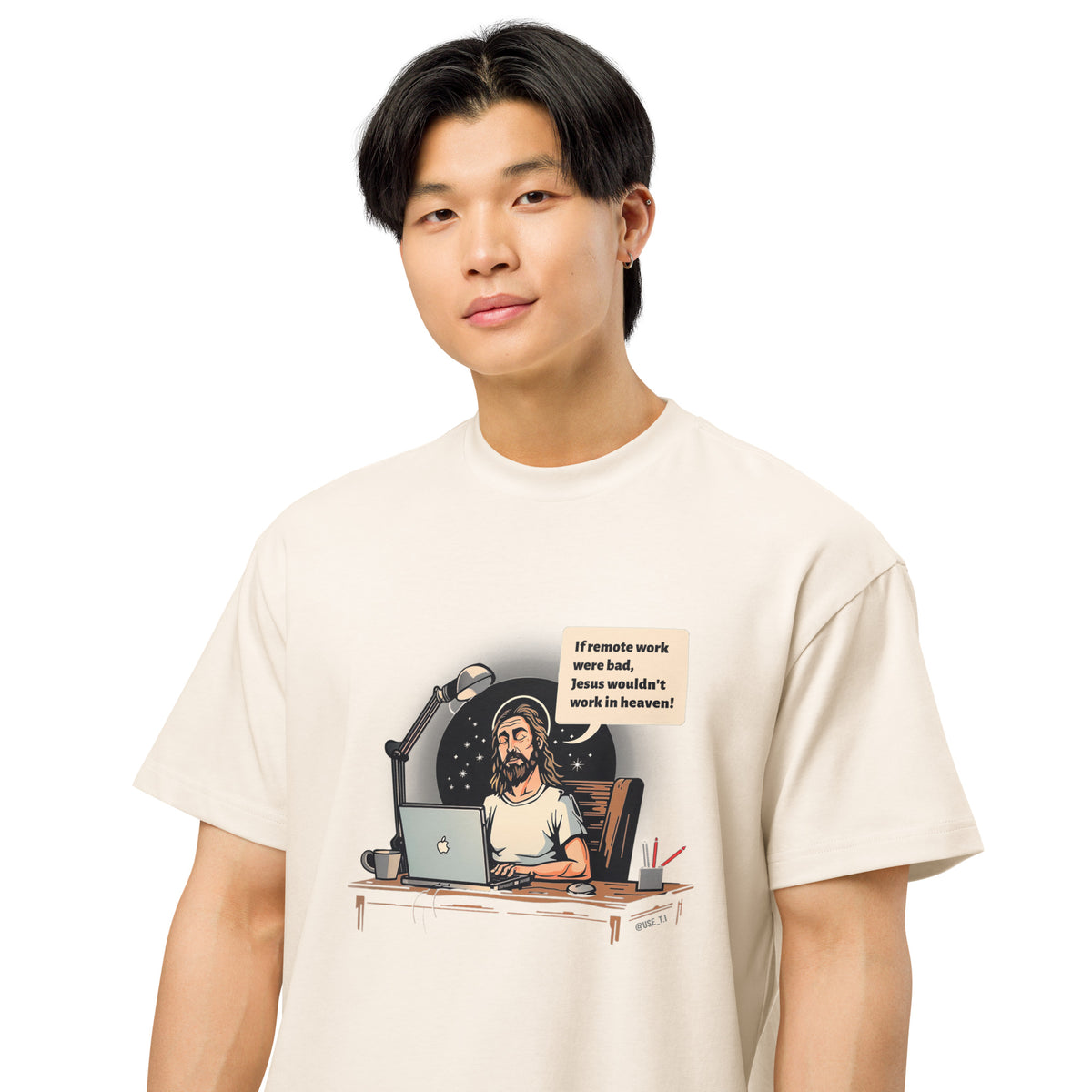 If Remote Work Were Bad - Men’s box tee