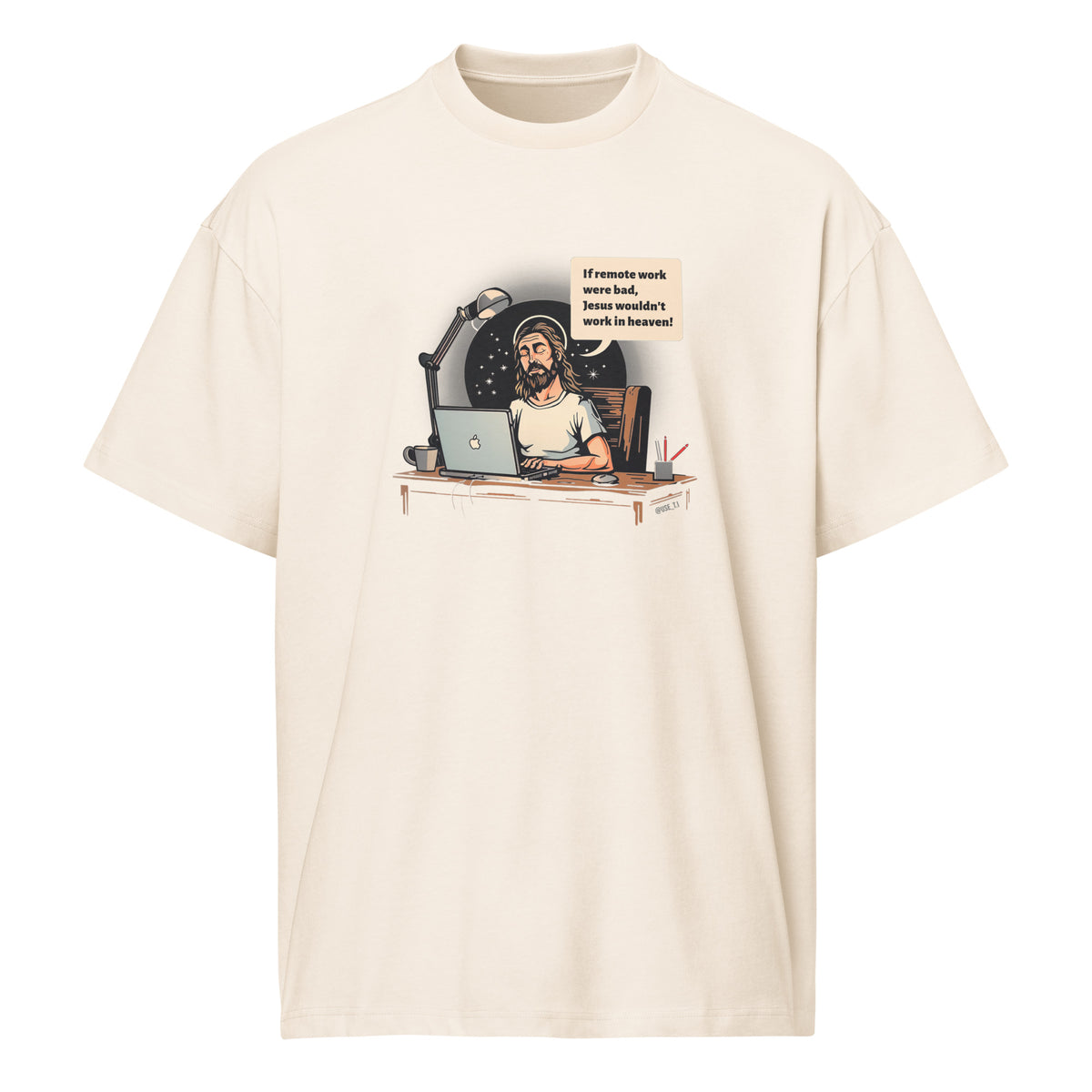 If Remote Work Were Bad - Men’s box tee