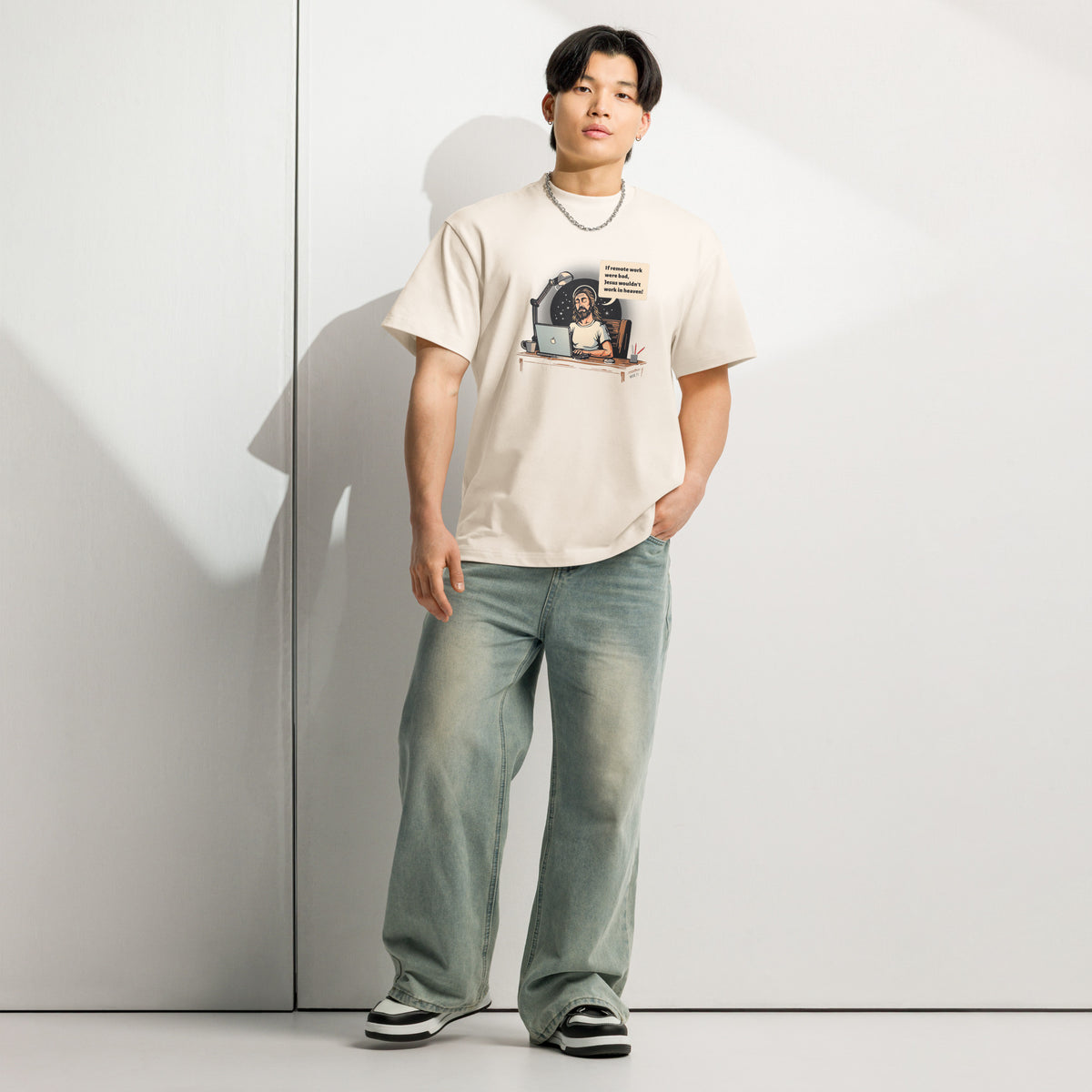 If Remote Work Were Bad - Men’s box tee