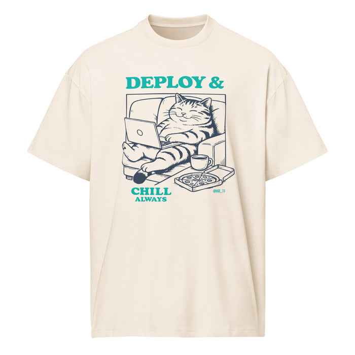 Deploy & Chill Always - Men’s box tee