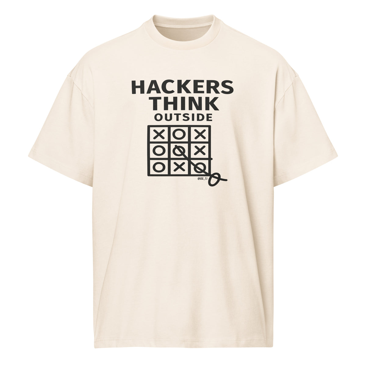 Hacker Think Outside - Men’s box tee