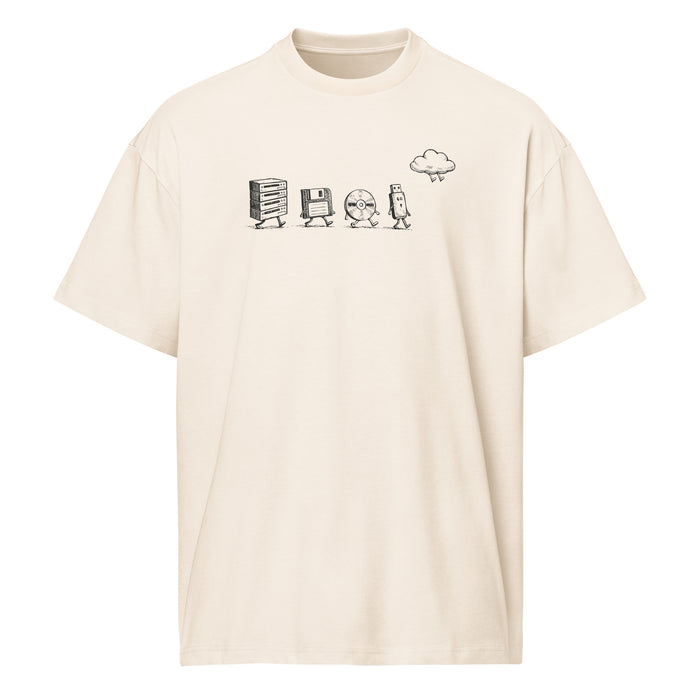 The Evolution of Storage - Men’s box tee