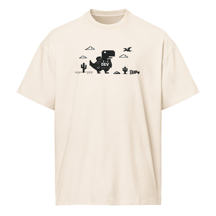 Dino Dev 1UP - Men’s box tee