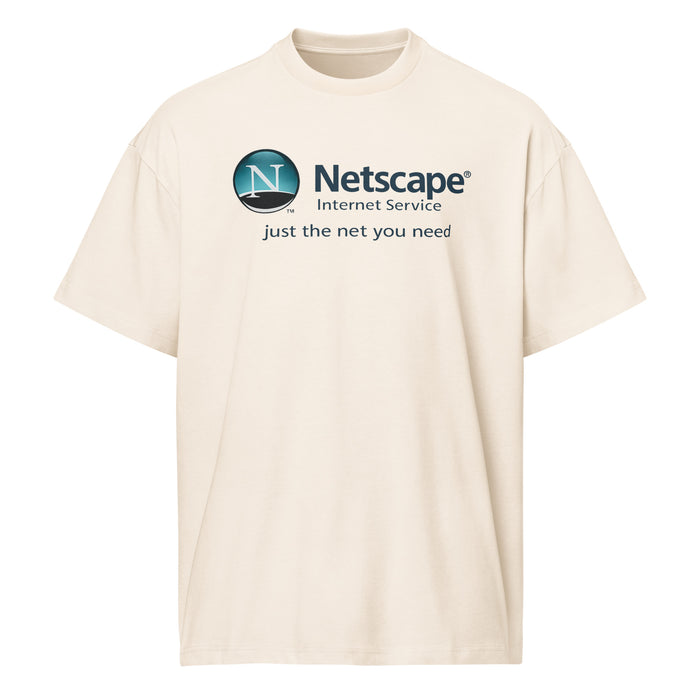 Netscape Internet Service  - Men’s box tee