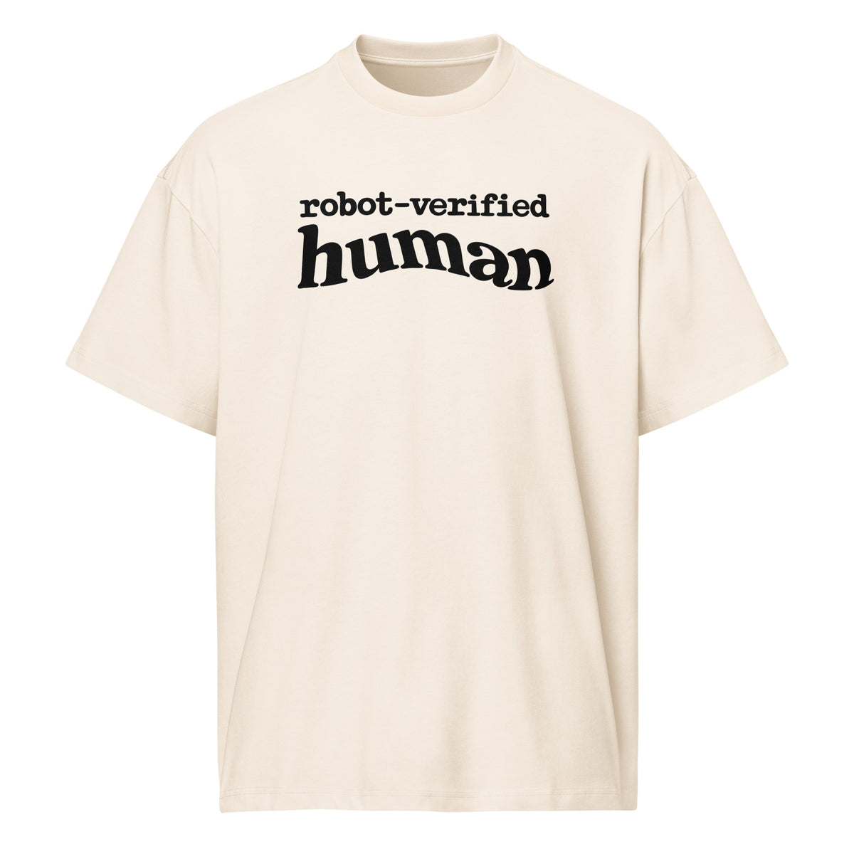 Robot-Verified Human - Men’s box tee