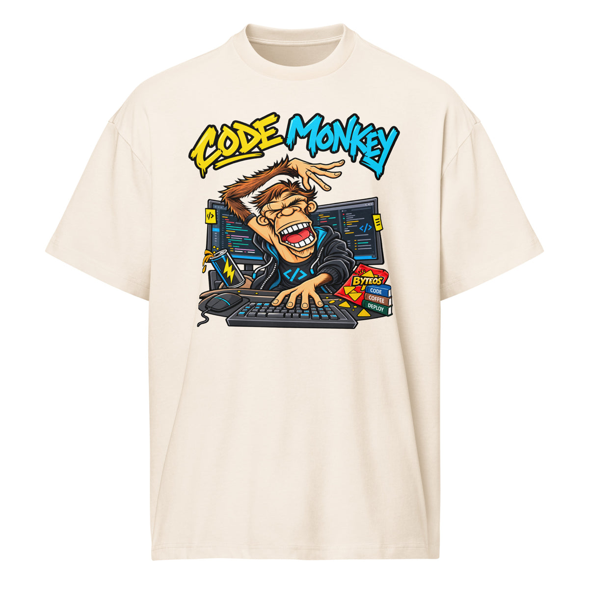 Code Monkey - Men’s box tee