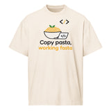 Copy Pasta, Working Fasta - Men’s box tee