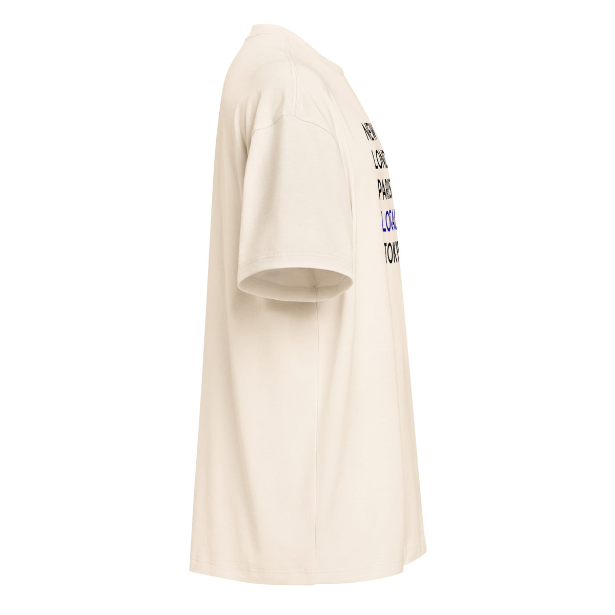 New York, London, Paris, Localhost, Tokyo - Men’s box tee