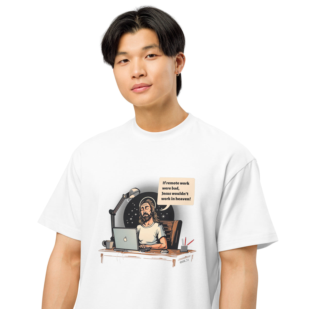 If Remote Work Were Bad - Men’s box tee