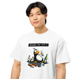 $ sudo rm -rf / — Drunk Linux Edition - Men’s box tee