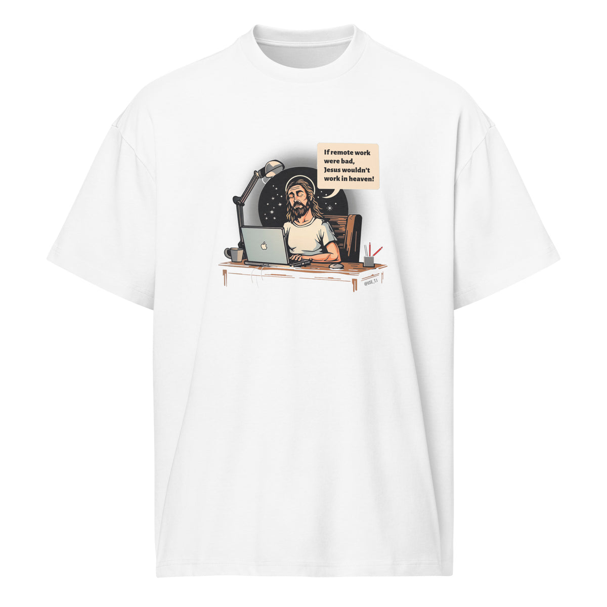 If Remote Work Were Bad - Men’s box tee