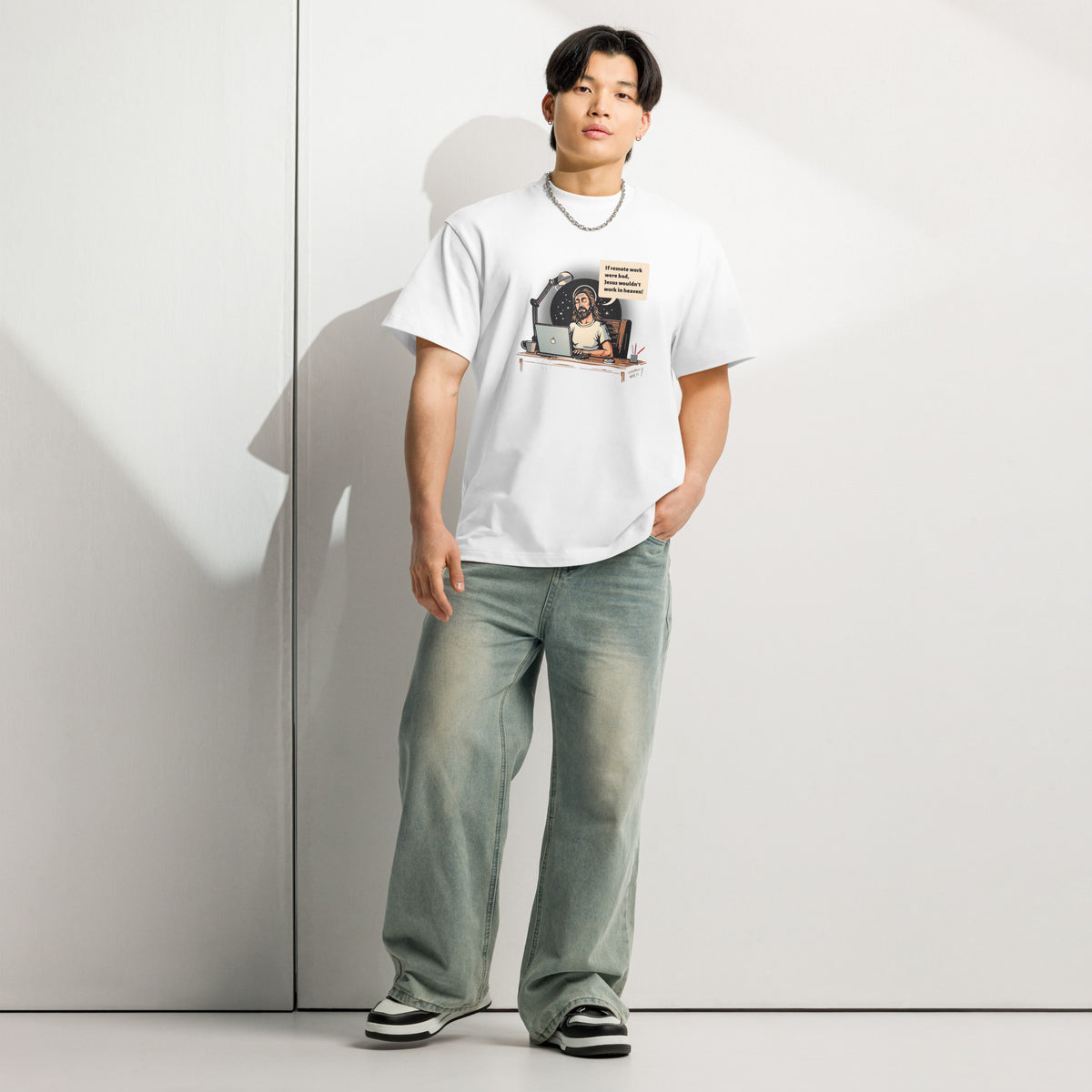 If Remote Work Were Bad - Men’s box tee