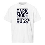Dark Mode - Because Light Attracts Bugs - Men’s box tee