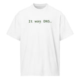 It Was DNS - Men’s box tee
