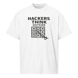 Hacker Think Outside - Men’s box tee