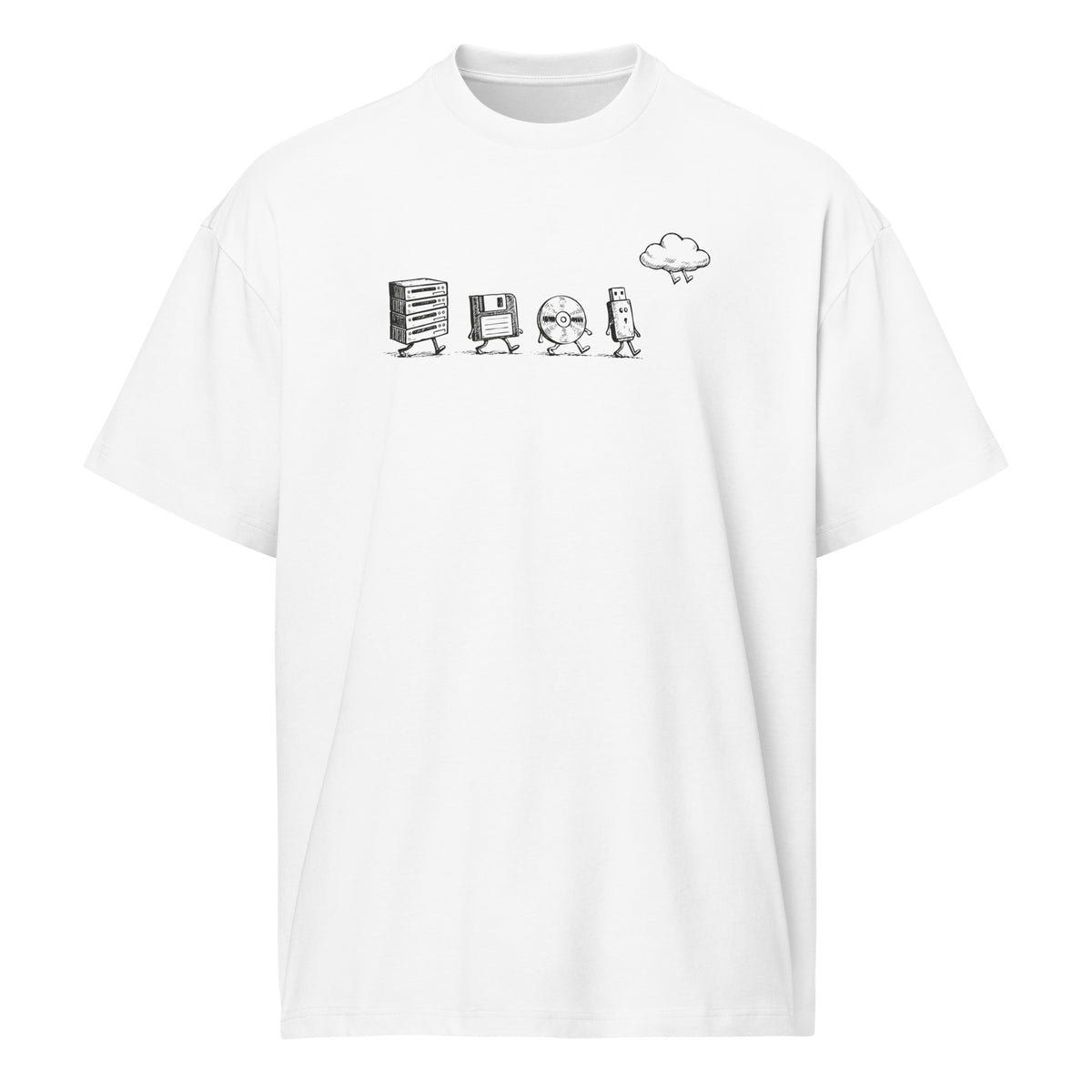 The Evolution of Storage - Men’s box tee