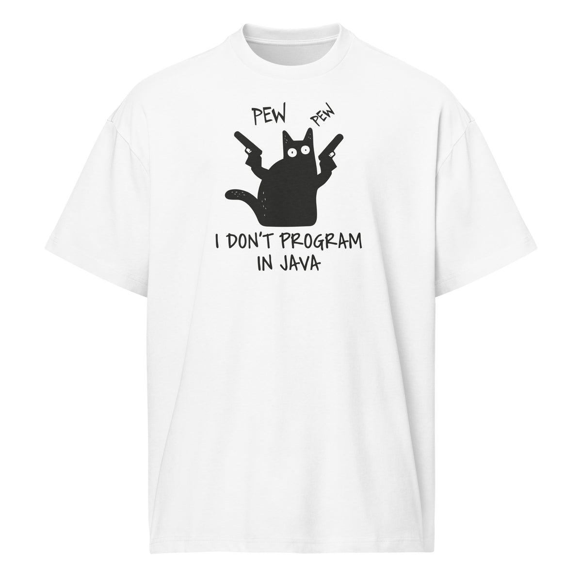 I Don’t Program in Java - Men’s box tee