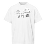 Dad, What are clouds made of - Men’s box tee