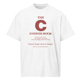 The C Answer Book - Men’s box tee