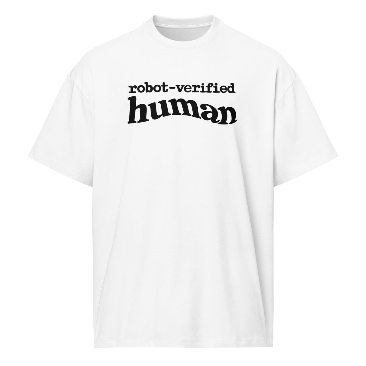 Robot-Verified Human - Men’s box tee