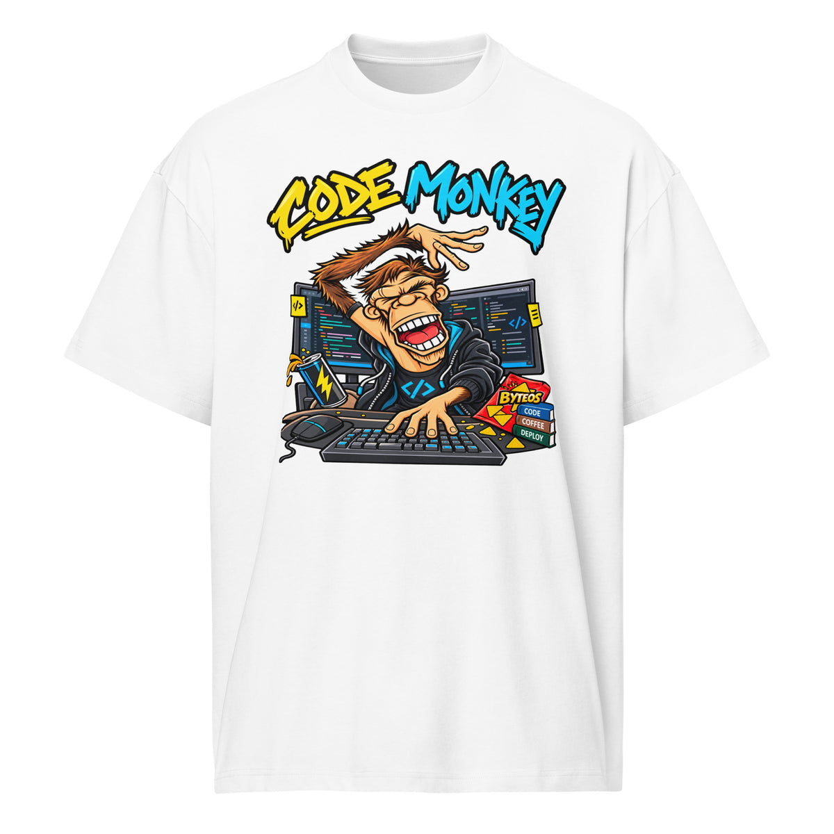 Code Monkey - Men’s box tee